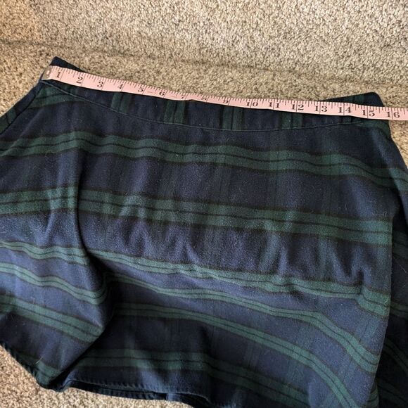Old Navy Blue and Green Plaid Circle A-Line Skirt Size 10 - Picture 5 of 5